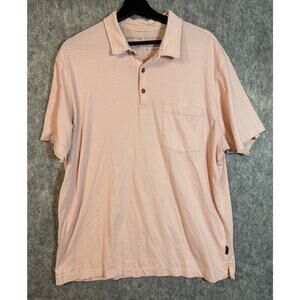 Patagonia Mens Cotton Pink Striped Pocket Shirts - XXL